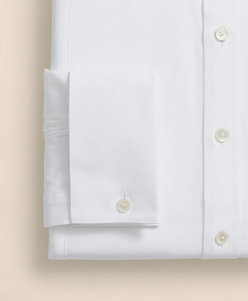 Supima® Cotton Poplin English Collar, Pique Bib Tuxedo Shirt