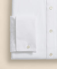 Supima® Cotton Poplin English Collar, Pique Bib Tuxedo Shirt