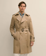 Supima® Cotton Gabardine Trench Coat