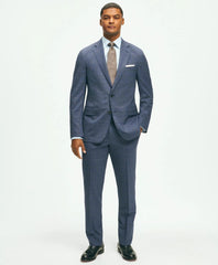 Classic Fit Wool Checked 1818 Suit