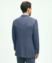 Traditional Fit Wool Checked 1818 Suit